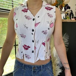 Dina Ariel Sleeveless Blouse